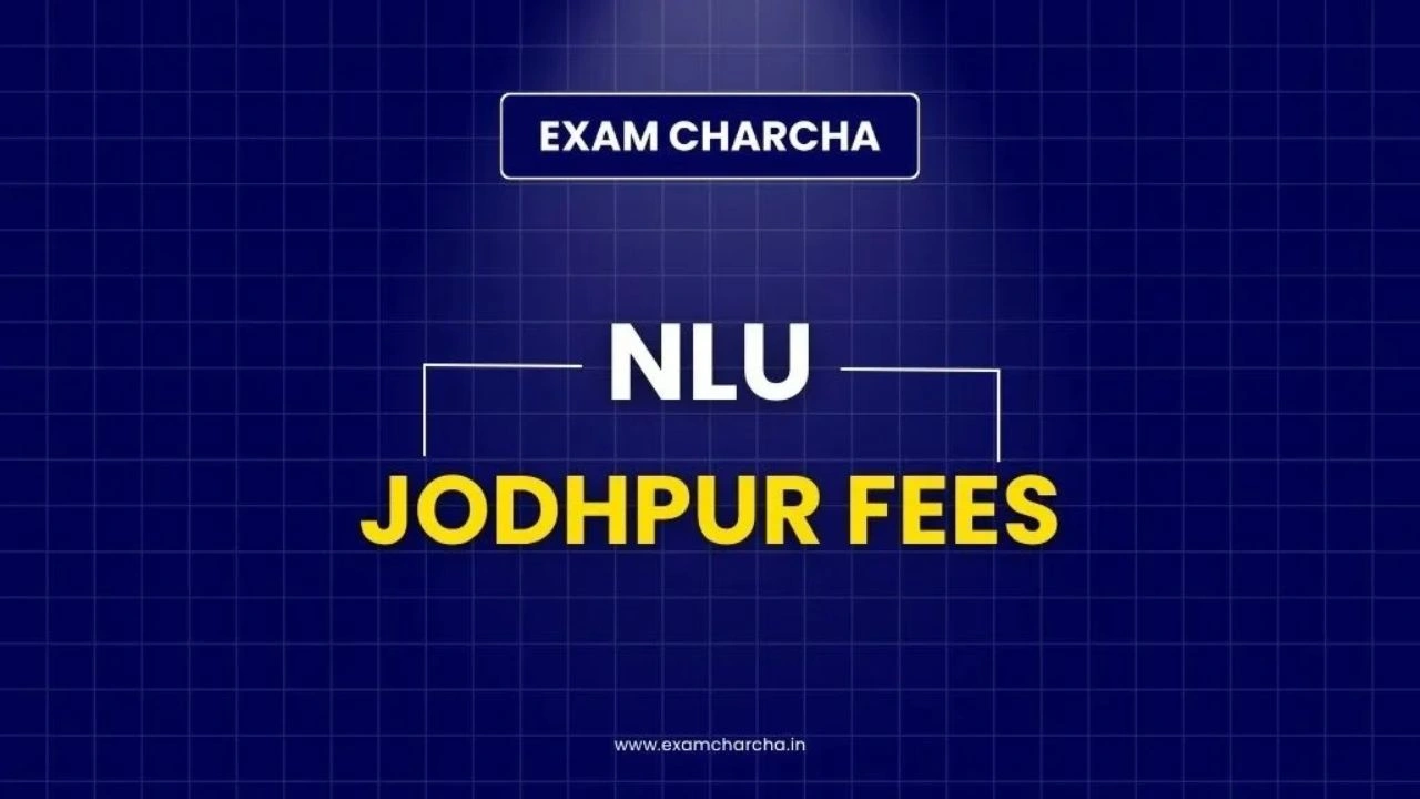 nlu jodhpur fees