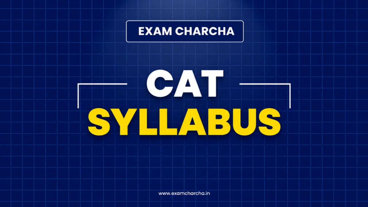 cat exam syllabus