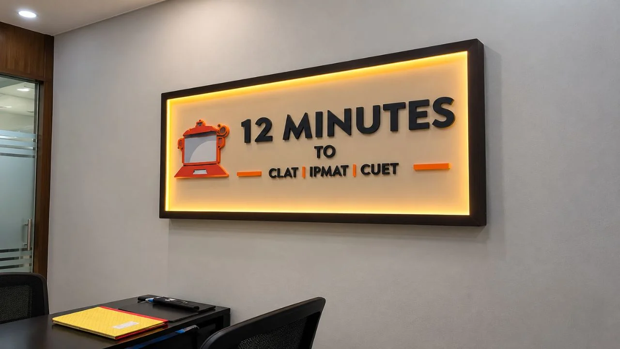 12 Minutes to CLAT campus