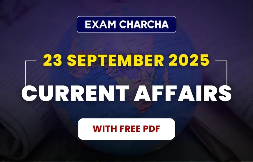 Current Affairs 23 September 2025