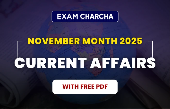 November Month 2025 Current Affairs with free pdf