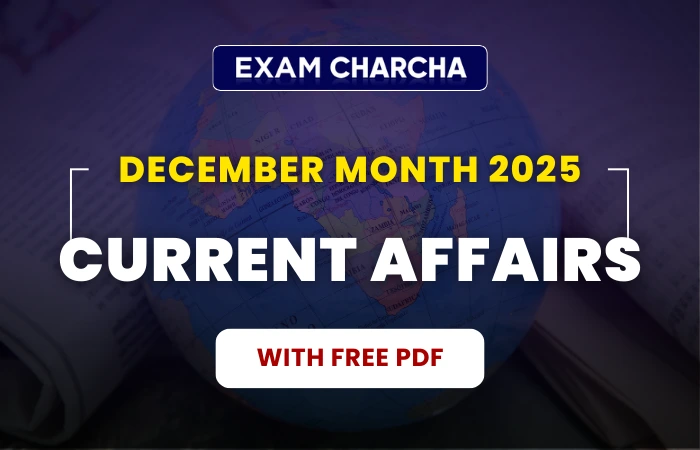December Month 2025 Current Affairs with free pdf