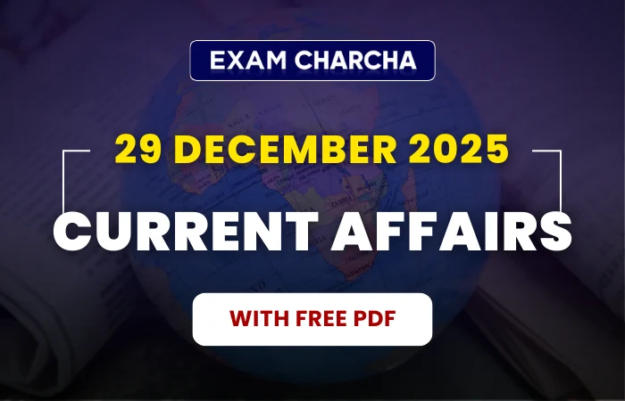 December 29 Current Affairs 2025