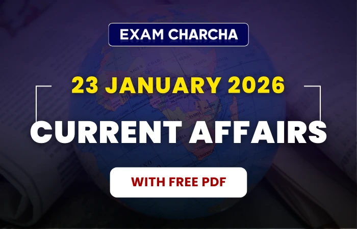 January 23 Current Affairs 2026