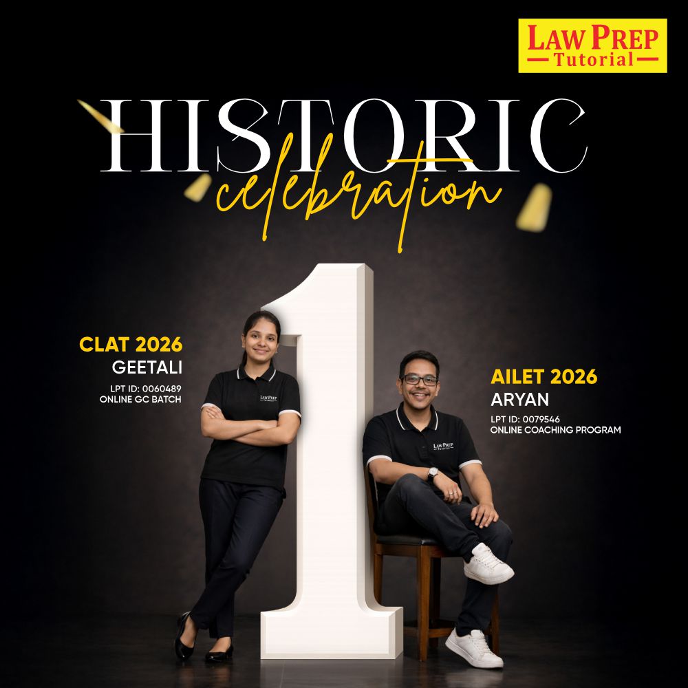 Law Prep Tutorial CLAT and AILET 2026 Toppers