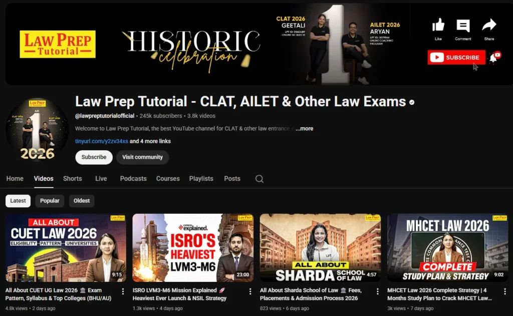 Law Prep Tutorial Youtube
