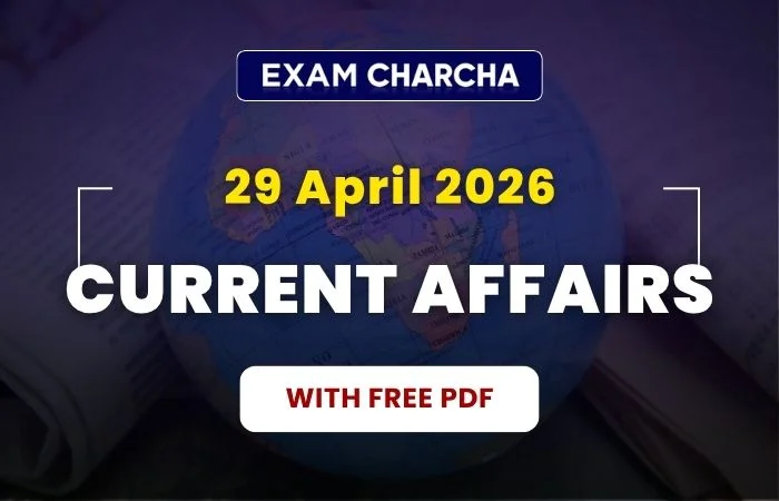 April 29 Current Affairs 2026