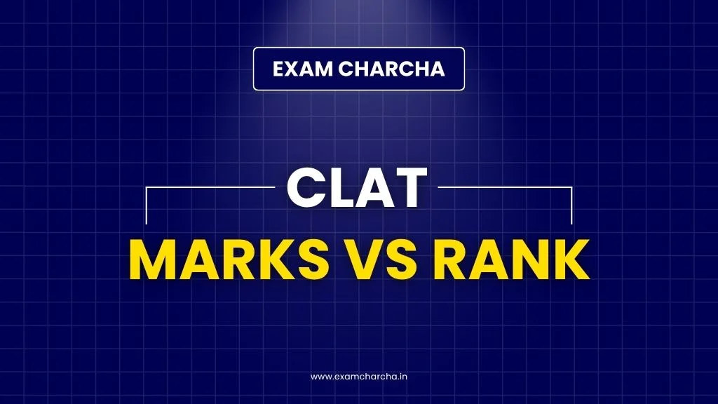 CLAT Marks VS Rank