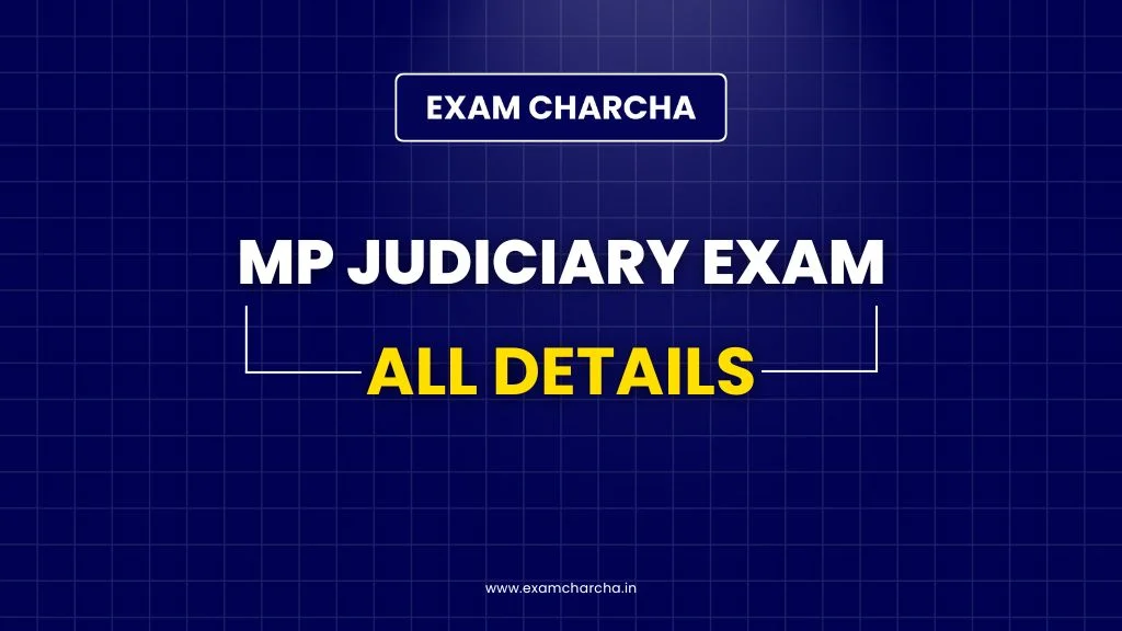 MP Judiciary Exam All Details