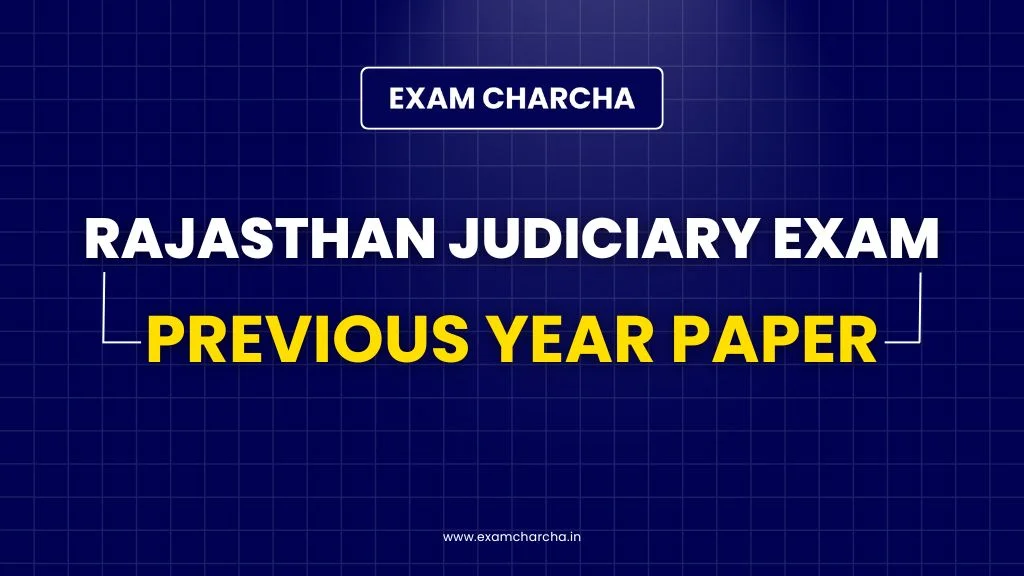 RJS Previous Year Paper