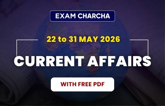 Current Affairs 4th Week Of May