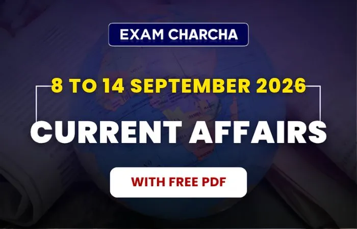 September 2nd Week Current Affairs 2026