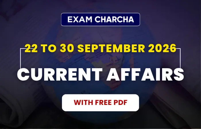 September 4th Week Current Affairs 2026