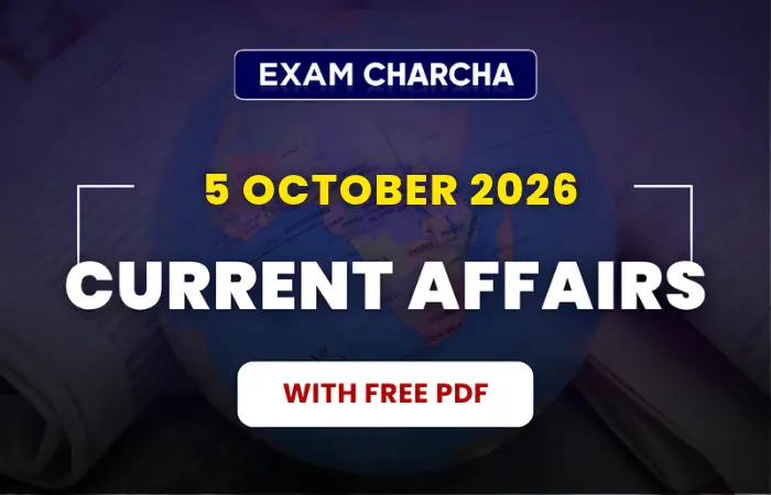October 5 Current Affairs 2026